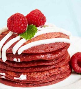 Red Velvet Pancakes Recipe​