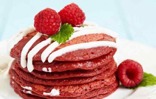 Red Velvet Pancakes Recipe​