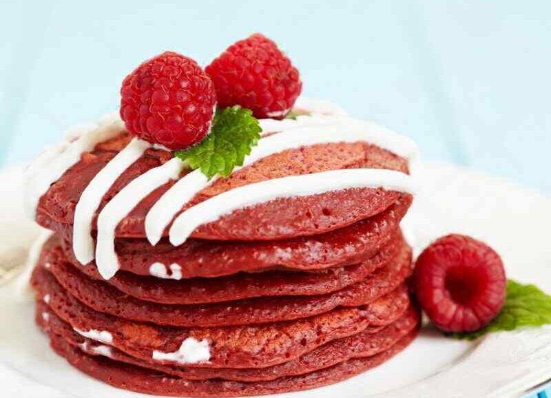 Red Velvet Pancakes Recipe​