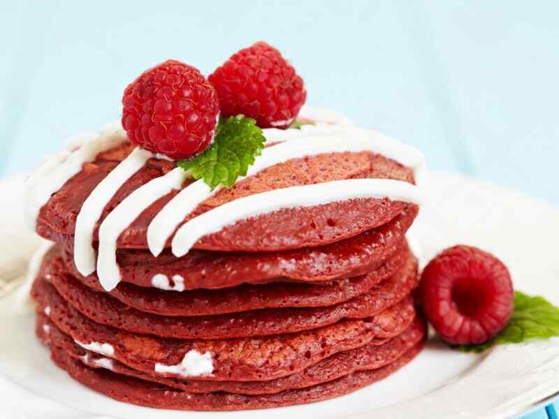 Red Velvet Pancakes Recipe​