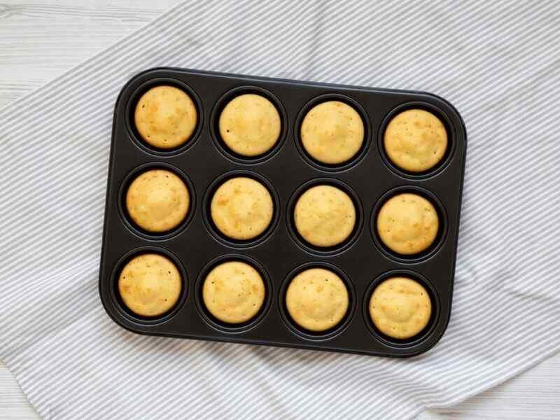 bake for Mini Cornbread Muffin